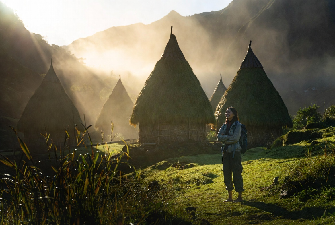 Rumah Honai di Desa Wosilimo Papua: Warisan Budaya Suku Dani yang Mempesona