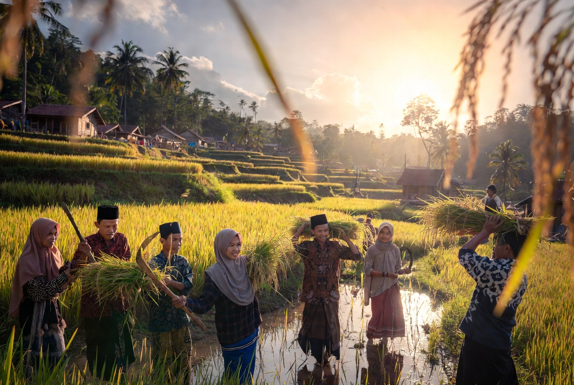 Panen Raya di Desa Sidomulyo: Gotong Royong yang Masih Hidup di Era Modern